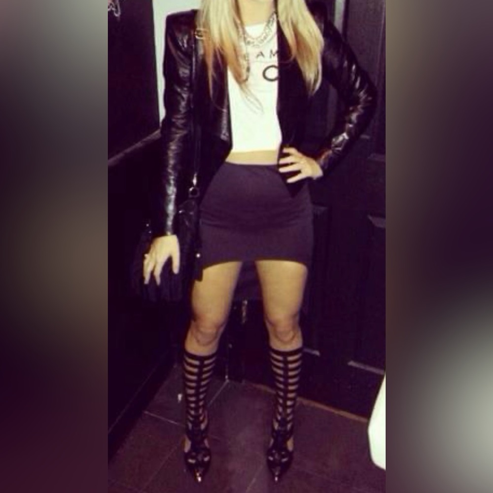 Nasty gal high low skirt